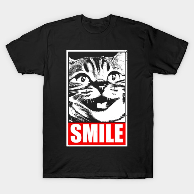 Funny Cute Cat Meme Gift For Cat Lovers T-Shirt by BoggsNicolas